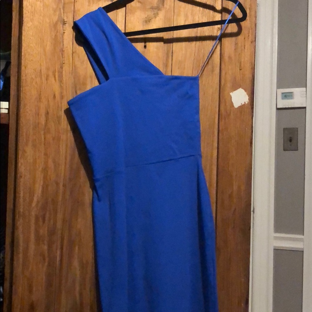 One Shoulder Susana Monaco Fitted Dress